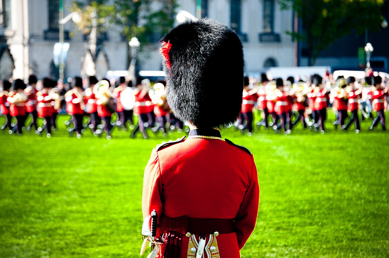File photograph: Changing of the Guard Parliament Hill Ottawa